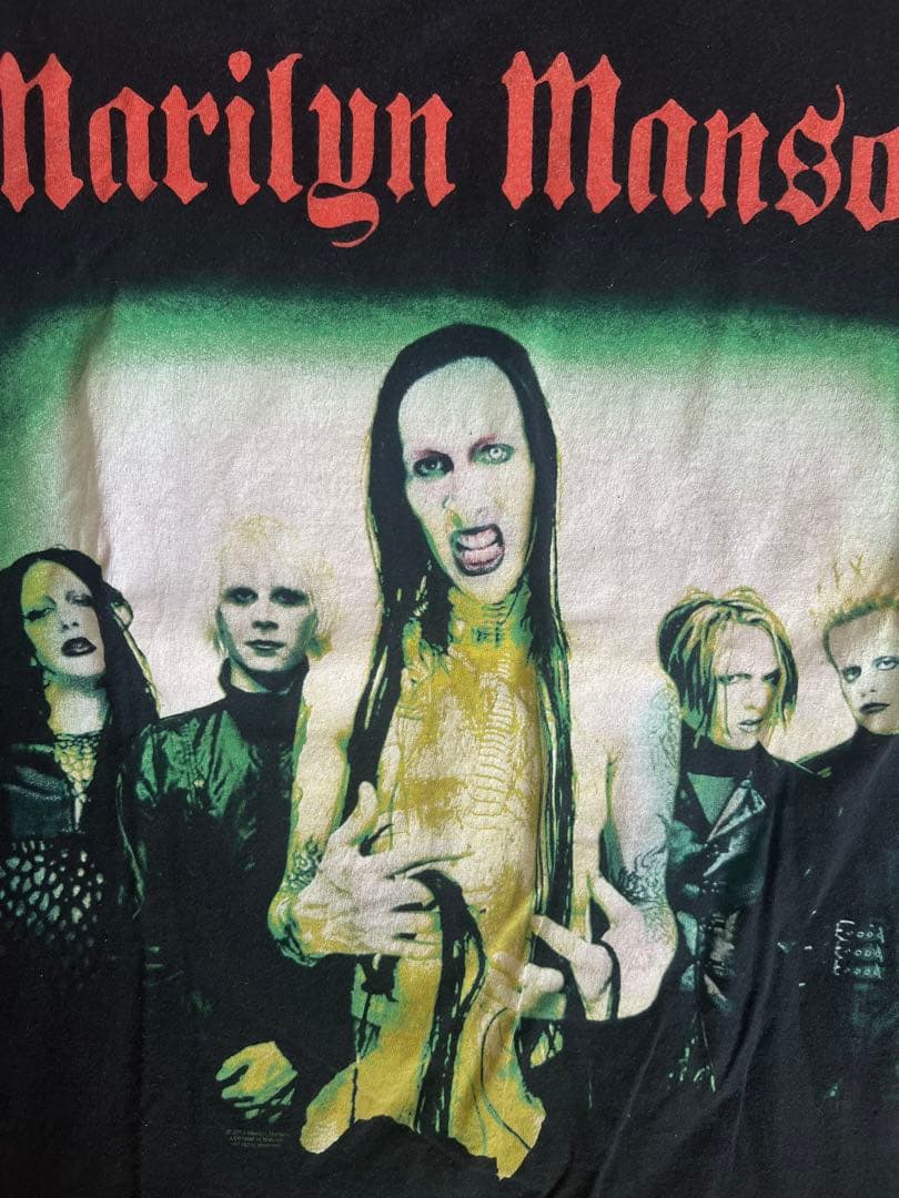 Marilyn Manson Tシャツ　90s00s vintage