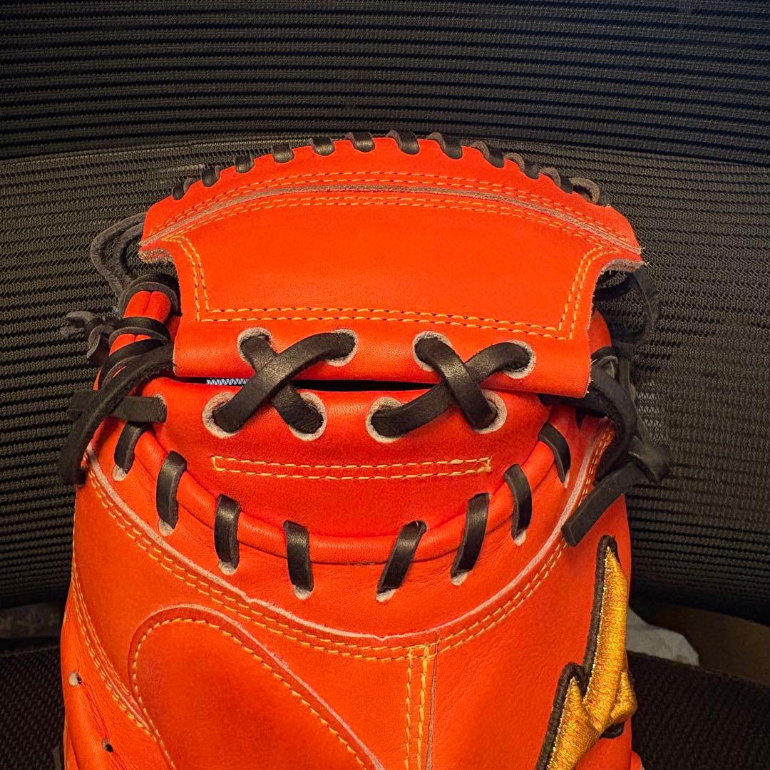 E*p様 ミズノプロ　軟式キャッチャーミット號　炭谷モデル　袋付き