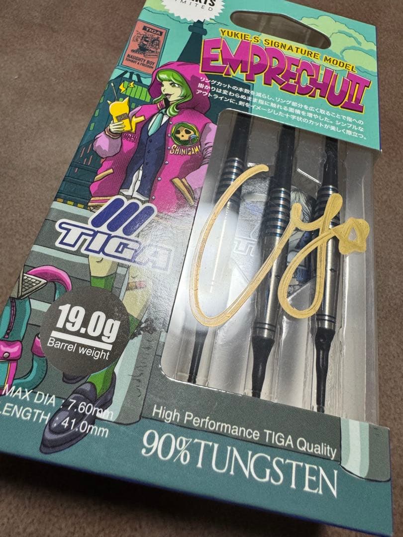 激レア ティガ エンプレチュ2 坂口優希恵モデル エスダーツ限定モデル