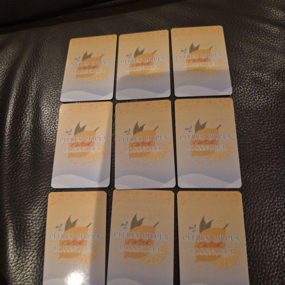 bossnoeul lemon magic nightトレカ