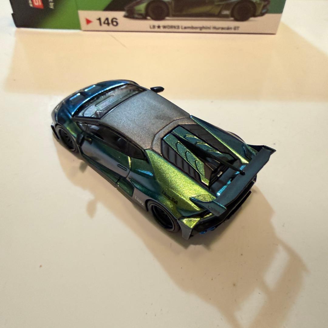 MINI GT 146 リバティーウォーク　ランボルギーニ ウラカン　グリーン