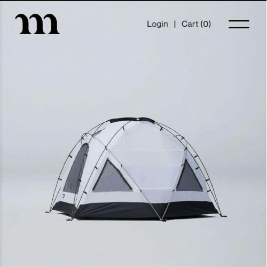 muraco GUSTAV 4P 新品 ブラック 【ムラコ】グスタフ4P テント