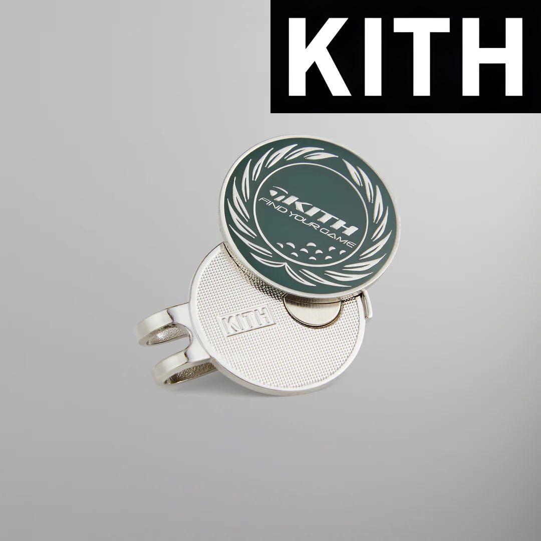 新品　KITH×テーラーメイド　ボールマーカー　希少なコラボ限定デザイン　ゴルフ