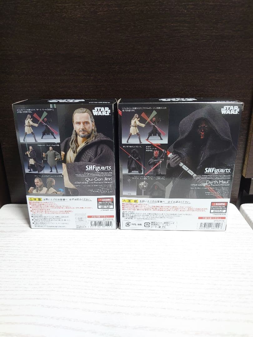 S.H.Figuarts クワイ=ガン・ジン ダース・モール STARWARS