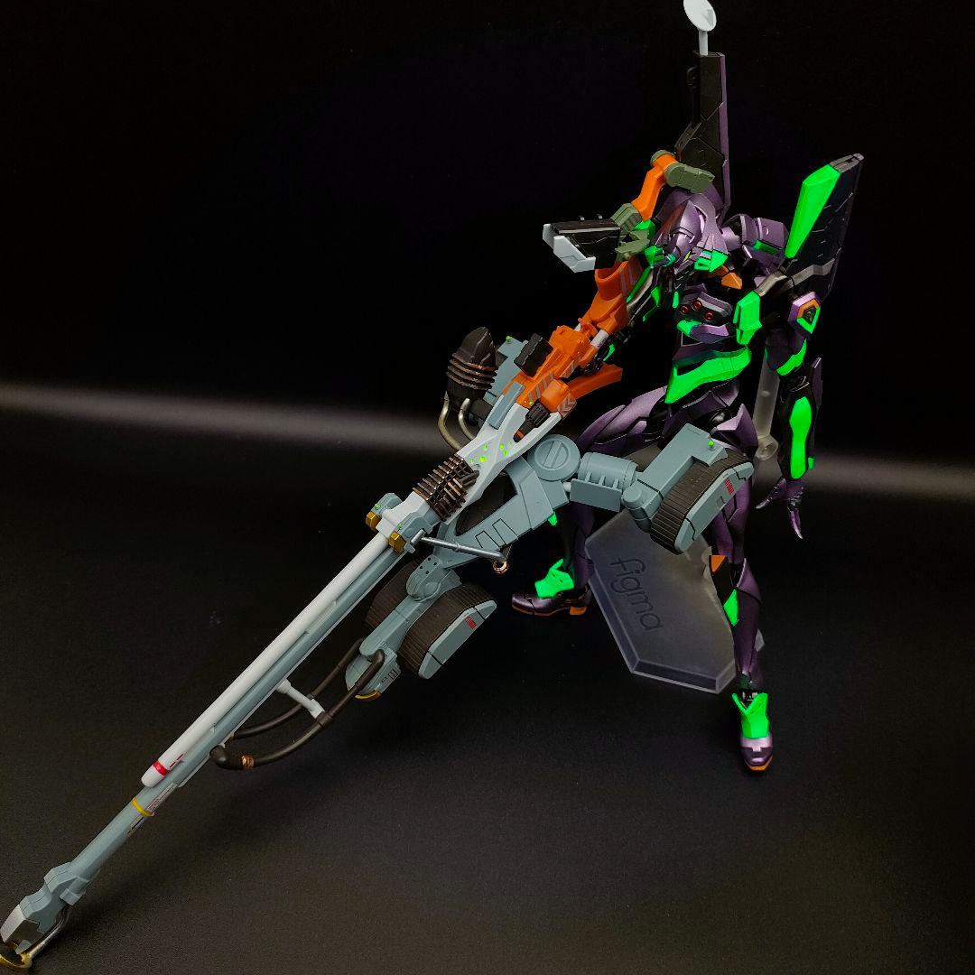 エヴァンゲリオン　初号機　専用拘束兼移動式射出台＋武器格納庫　RG 【全塗装】
