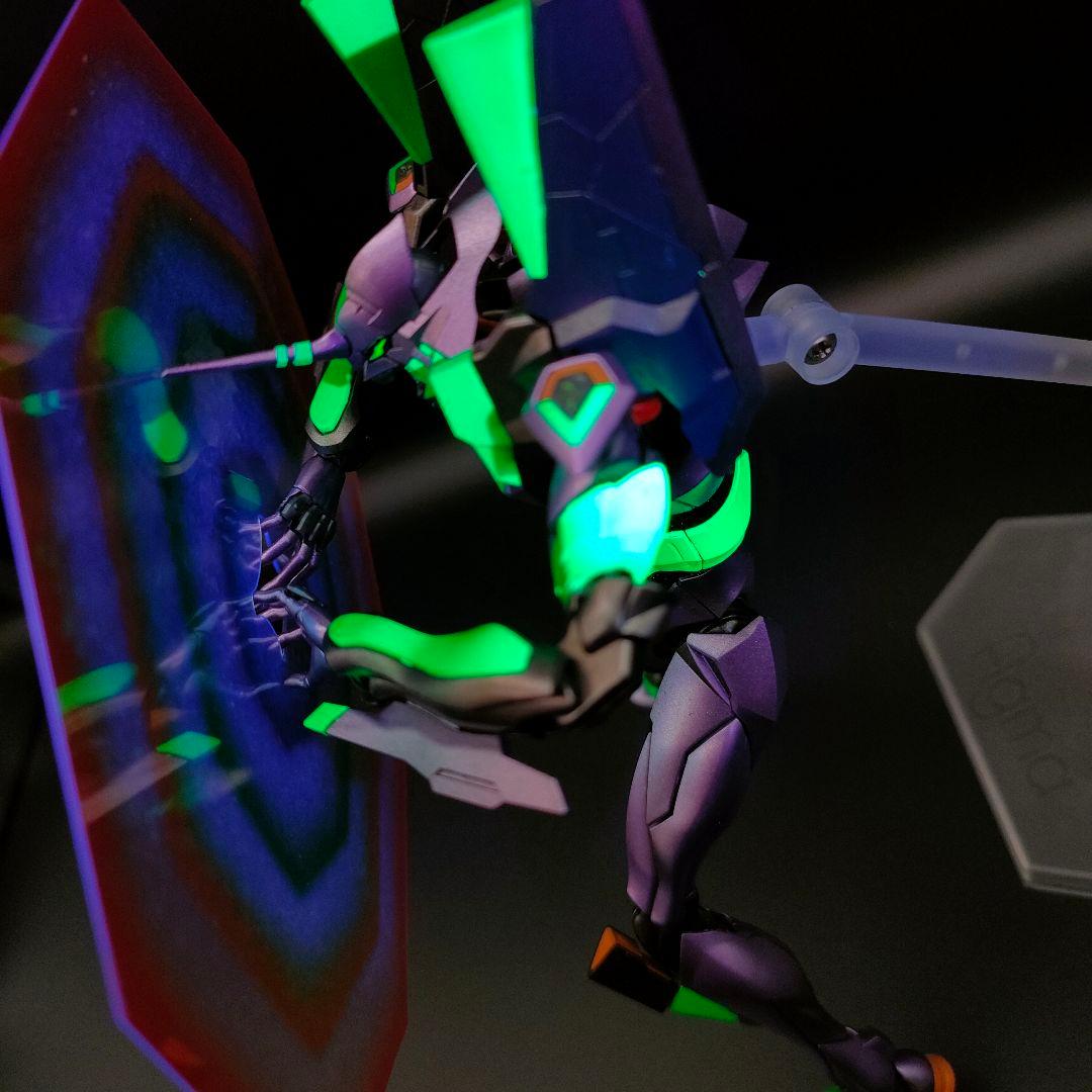 エヴァンゲリオン　初号機　専用拘束兼移動式射出台＋武器格納庫　RG 【全塗装】