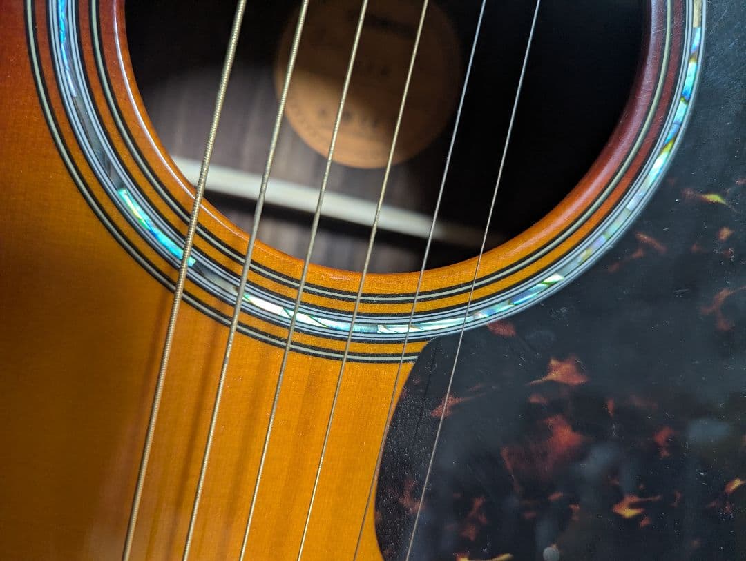 ヤマハ YAMAHA LL6 ARE 【美品】 純正のチューナー・ホールカバー付