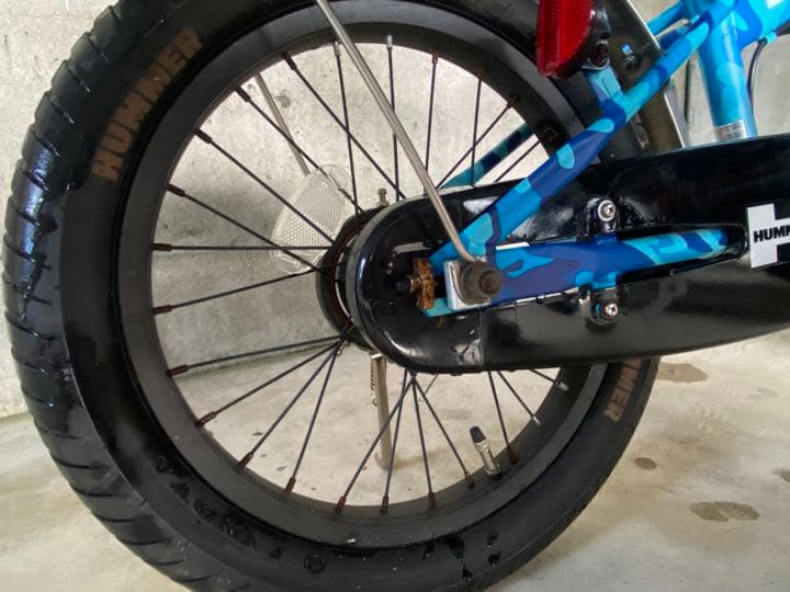 ※現地引渡し 子供 自転車 HUMMER ハマー 16インチ
