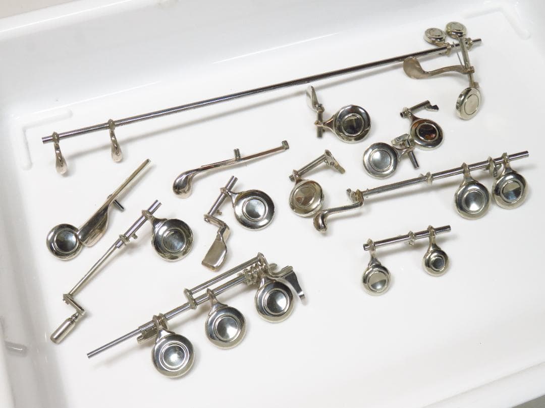 全タンポ＆ヘッド・コルク交換済　フルート　Nikkan　FL-23　Eメカ付き