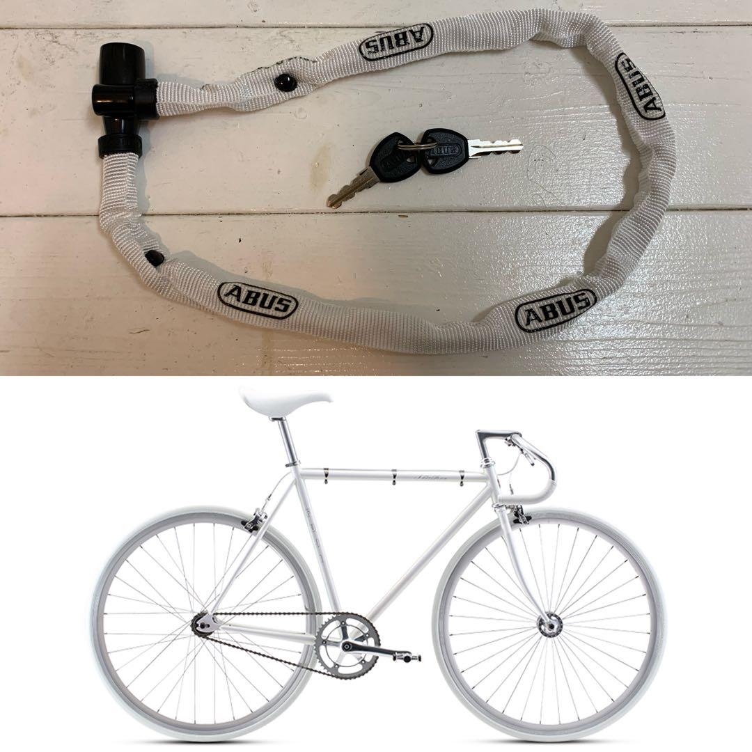 FUJI FEATHER フジ フェザー ピストバイク オーロラホワイト 54