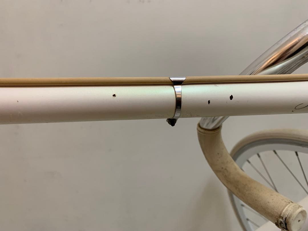 FUJI FEATHER フジ フェザー ピストバイク オーロラホワイト 54