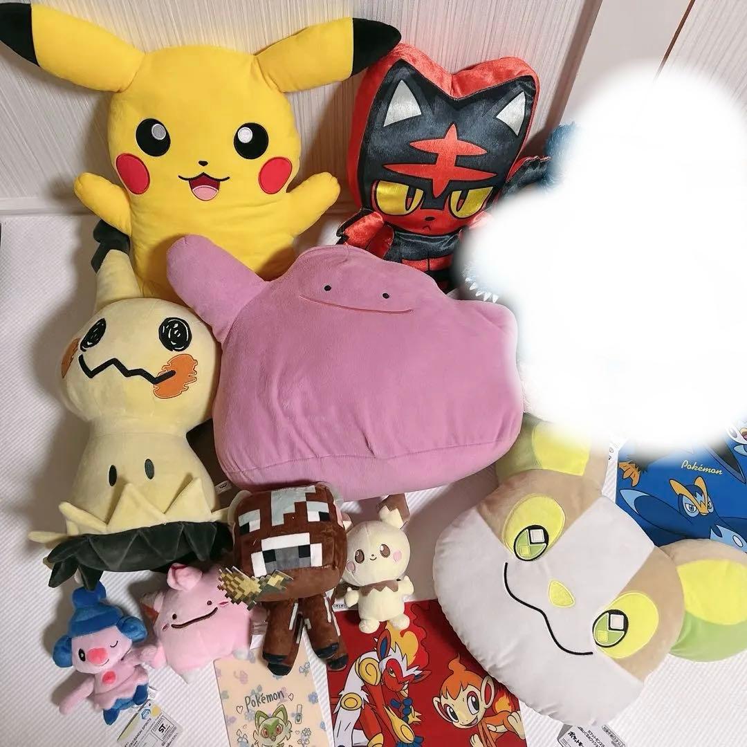 ピッピ　へんしんメタモン　色違い　ぬいぐるみ　メタモン　まとめ売り　ピカチュウ