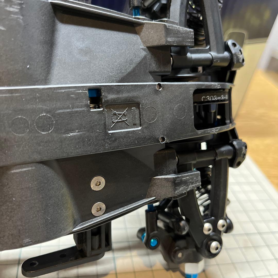 タミヤ TA08 PRO アッパーデッキ・その他オプション付き