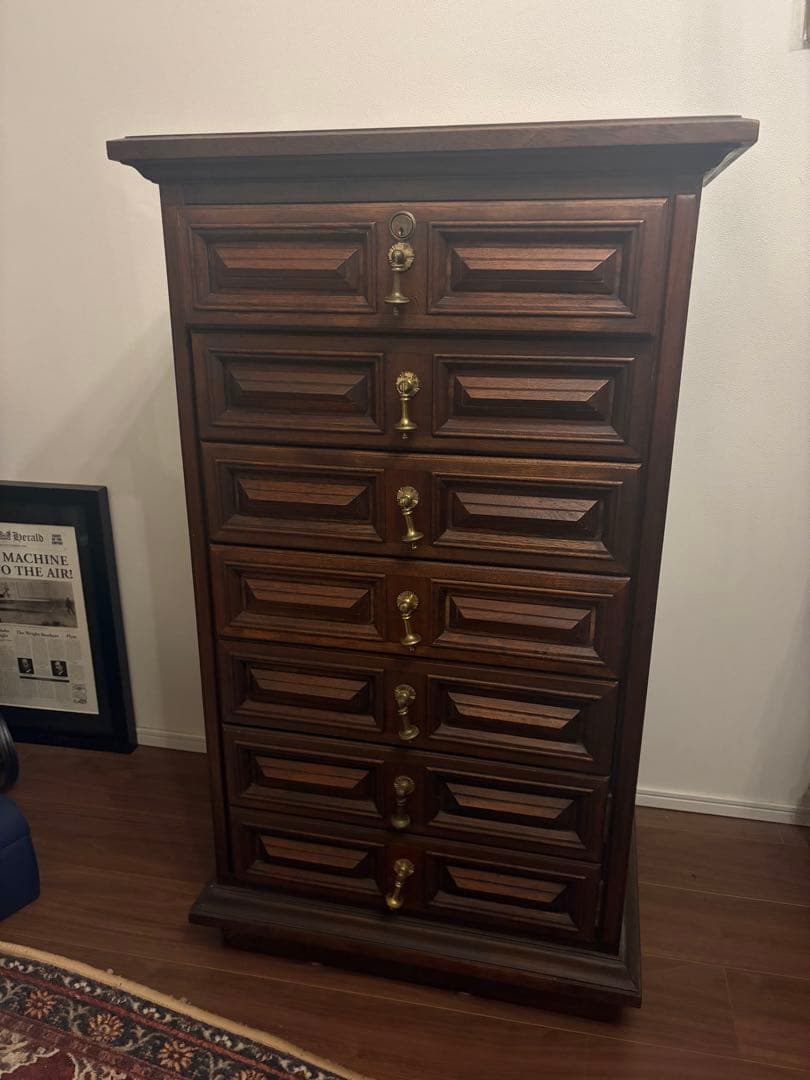 USヴィンテージ チェスト キャビネット