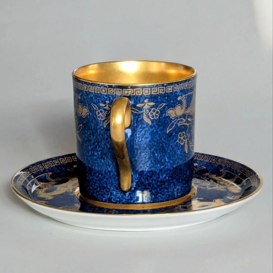 Collingwood コリングウッド金彩 パウダーブルー カップ&ソーサー