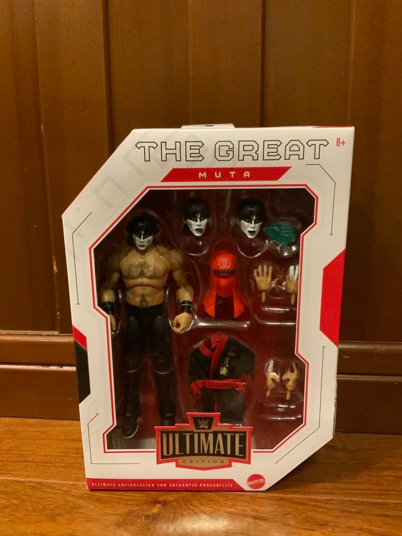 wwe マテル グレート ムタ アルテメットエディション レアカラー