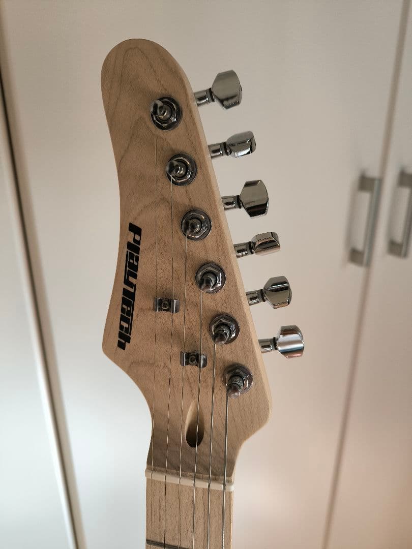 プレイテック エレキギター レフティ 左 ストラトタイプ