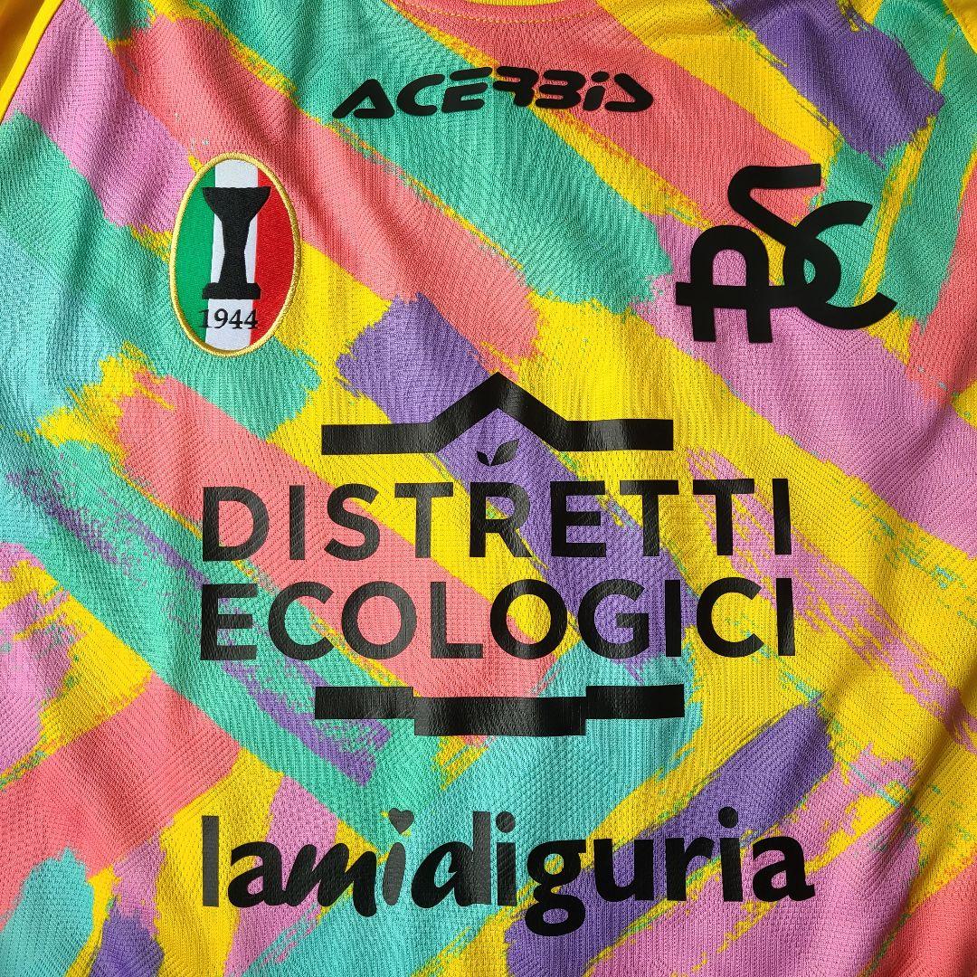 選手支給品サイン入り ジュリアス・ベック スペツィア・カルチョ サード