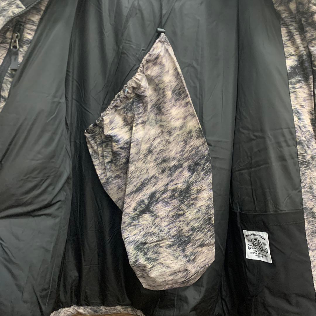 美品 マンウィズ プレミアム お毛並み ダウンジャケット