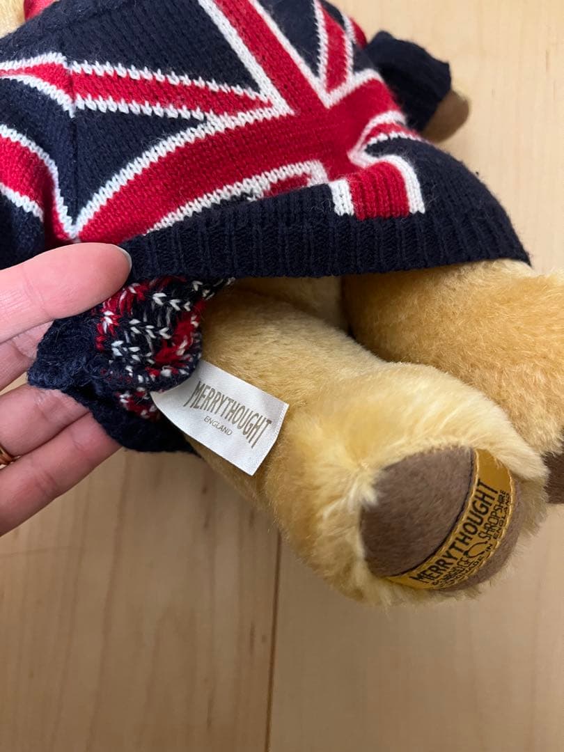 メリーソート　テディベアぬいぐるみ　美品