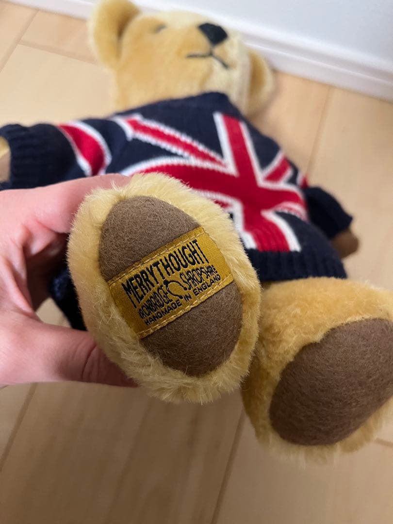 メリーソート　テディベアぬいぐるみ　美品