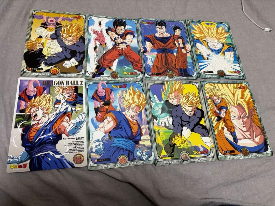 ドラゴンボール　ジャンボカードダス　22枚セット