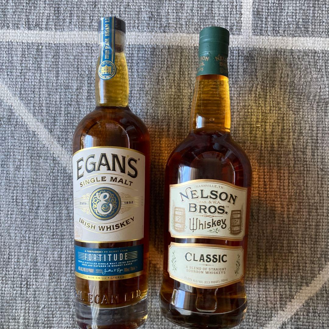 EGANS Fortitude & NELSON Bros. ウイスキーセット