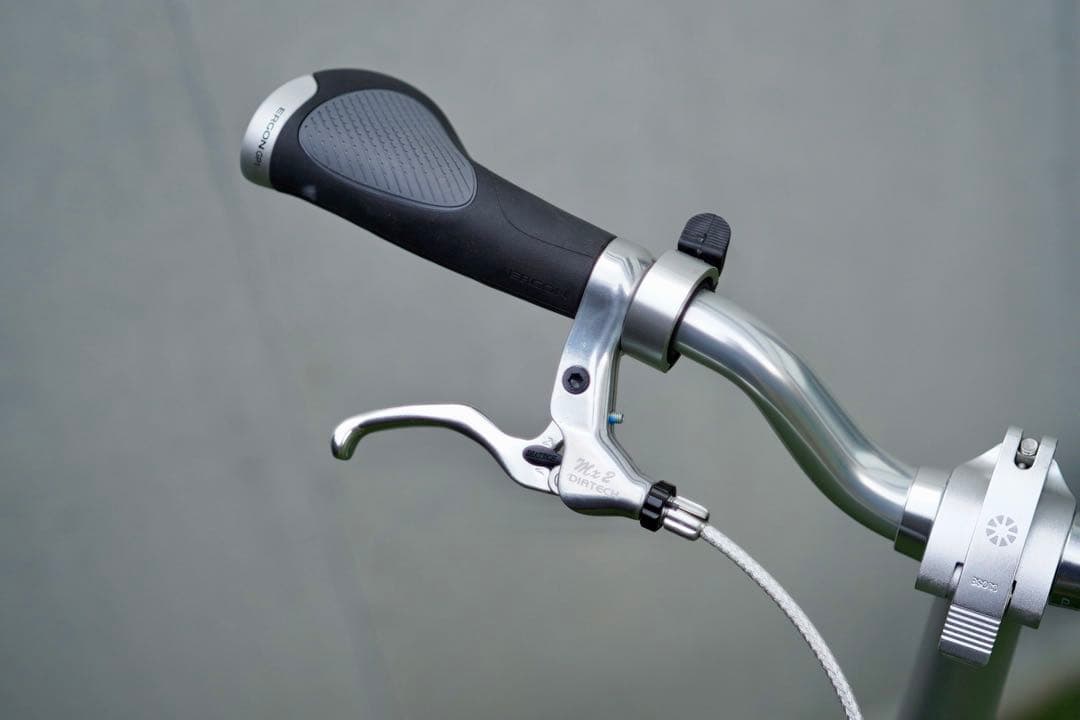 【引取り】ダホン　DOVE PLUS シルバー　美品　ミニベロ