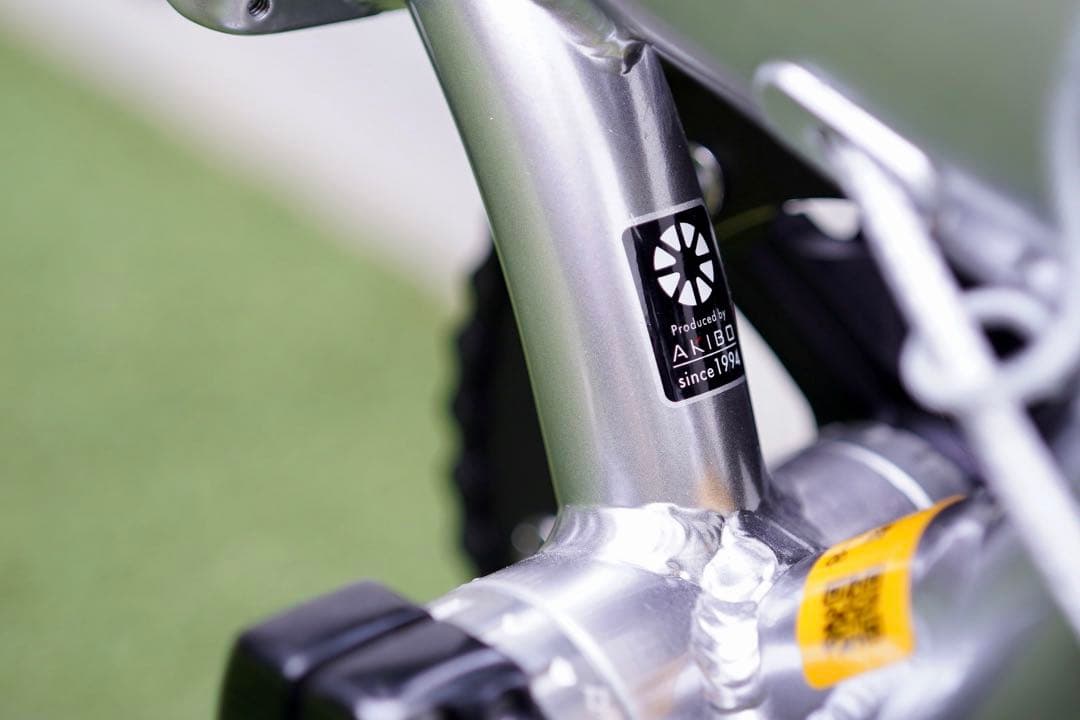 【引取り】ダホン　DOVE PLUS シルバー　美品　ミニベロ