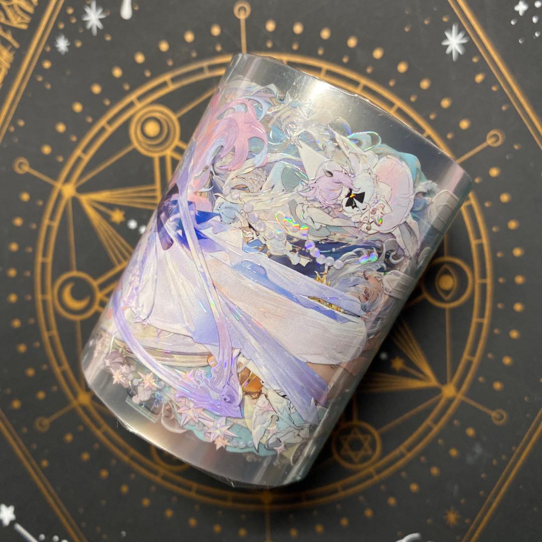 【X】海外　10m巻　貝殻光マスキングテープ　人物系/女の子/男の子