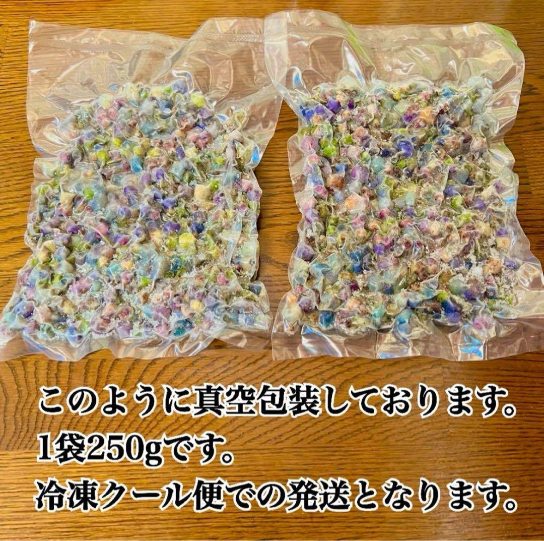 岩手県産 3kg 野ぶどう うまぶどう　冷凍クール便　250g×12袋