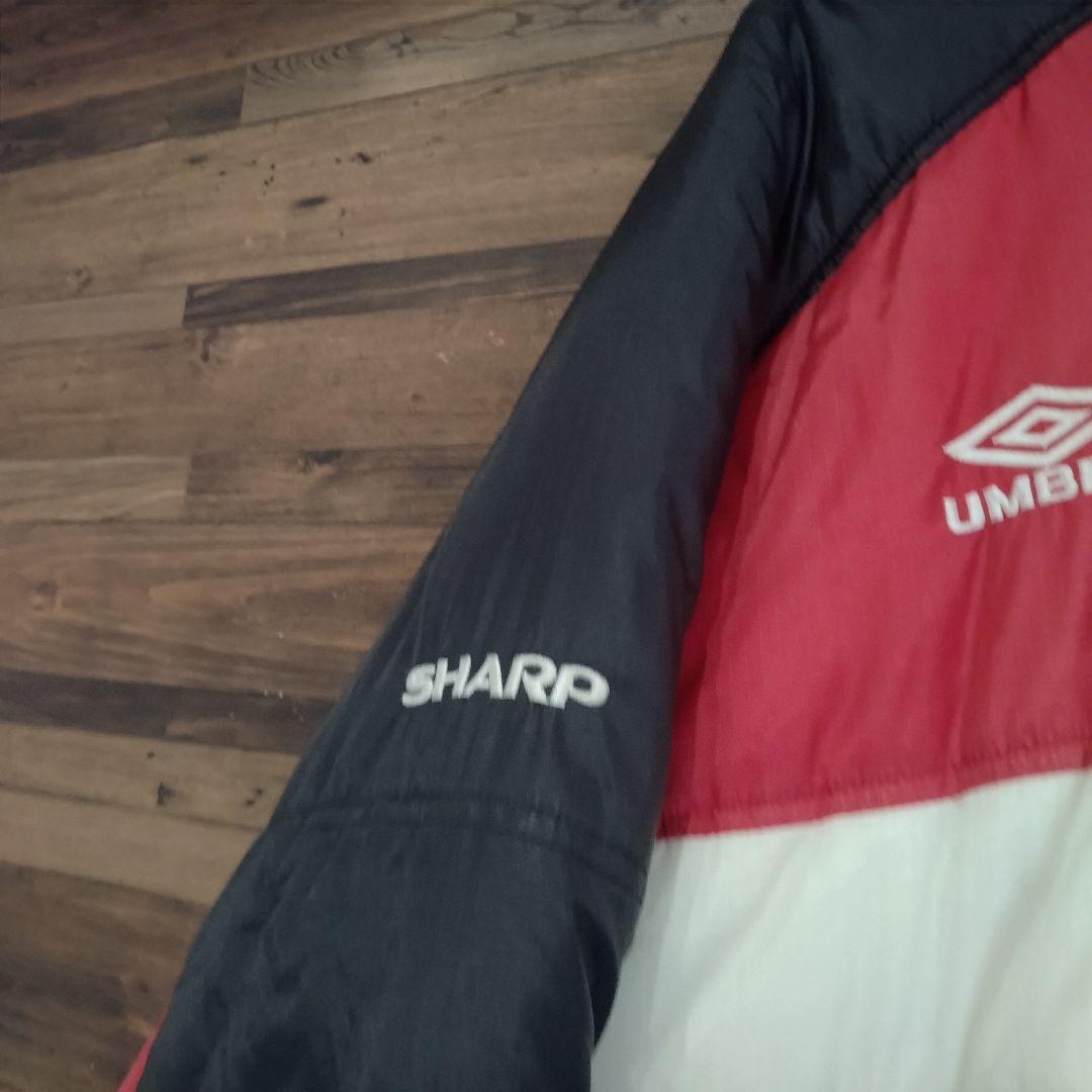 マンチェスターユナイテッド ベッカム着用モデル UMBRO ダウンジャケット