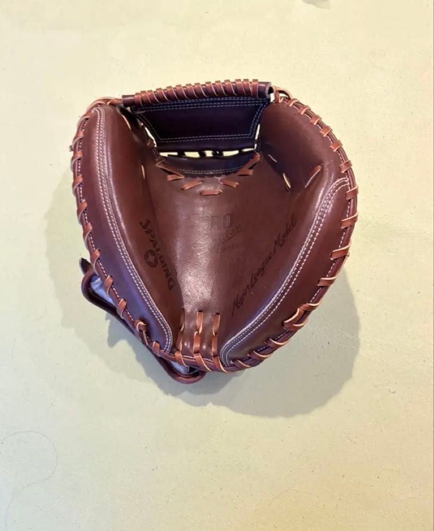 SPALDING 硬式グローブ ブラウン