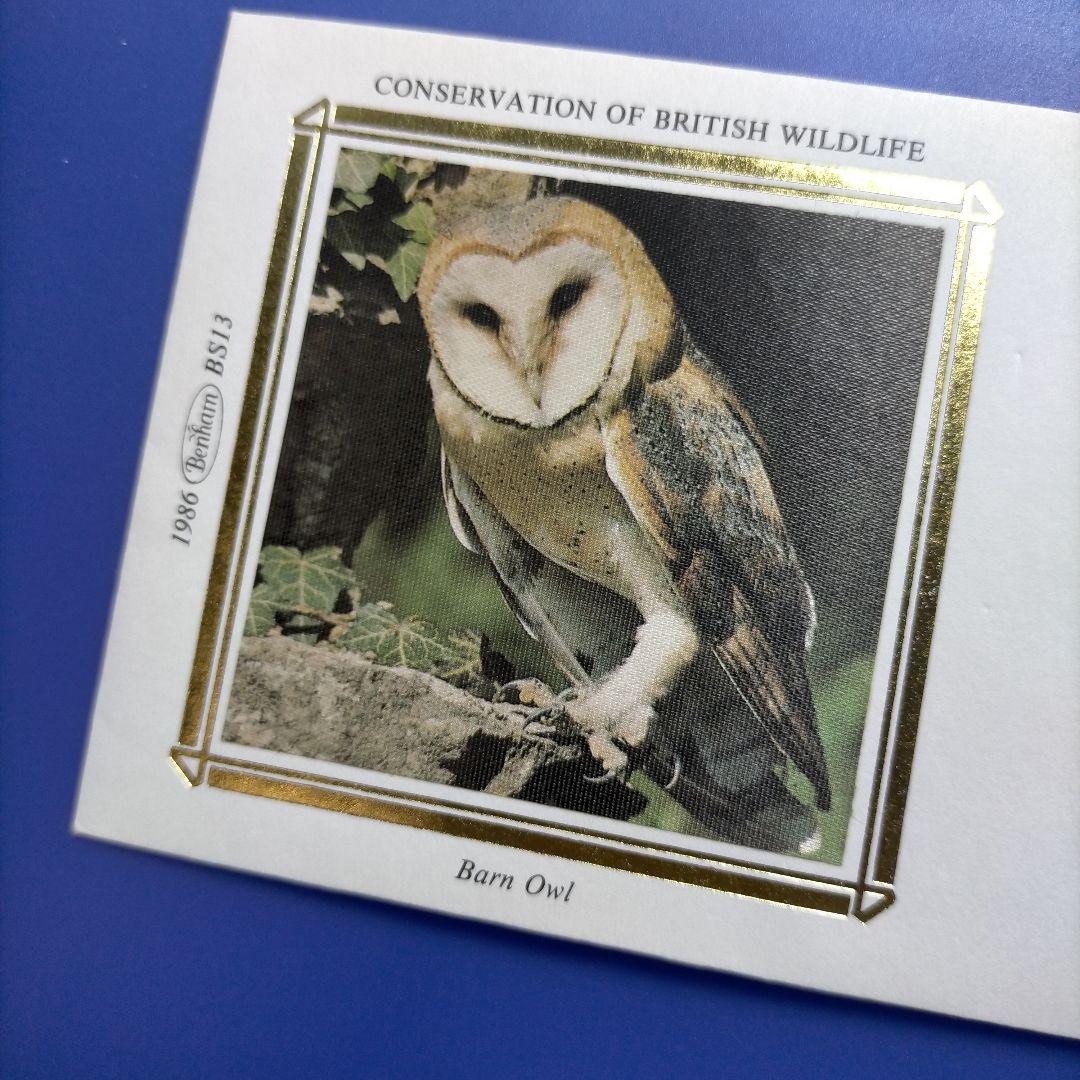 売約3930 外国切手 イギリス 1986年 自然保護 絶滅危惧種初日カバー4種