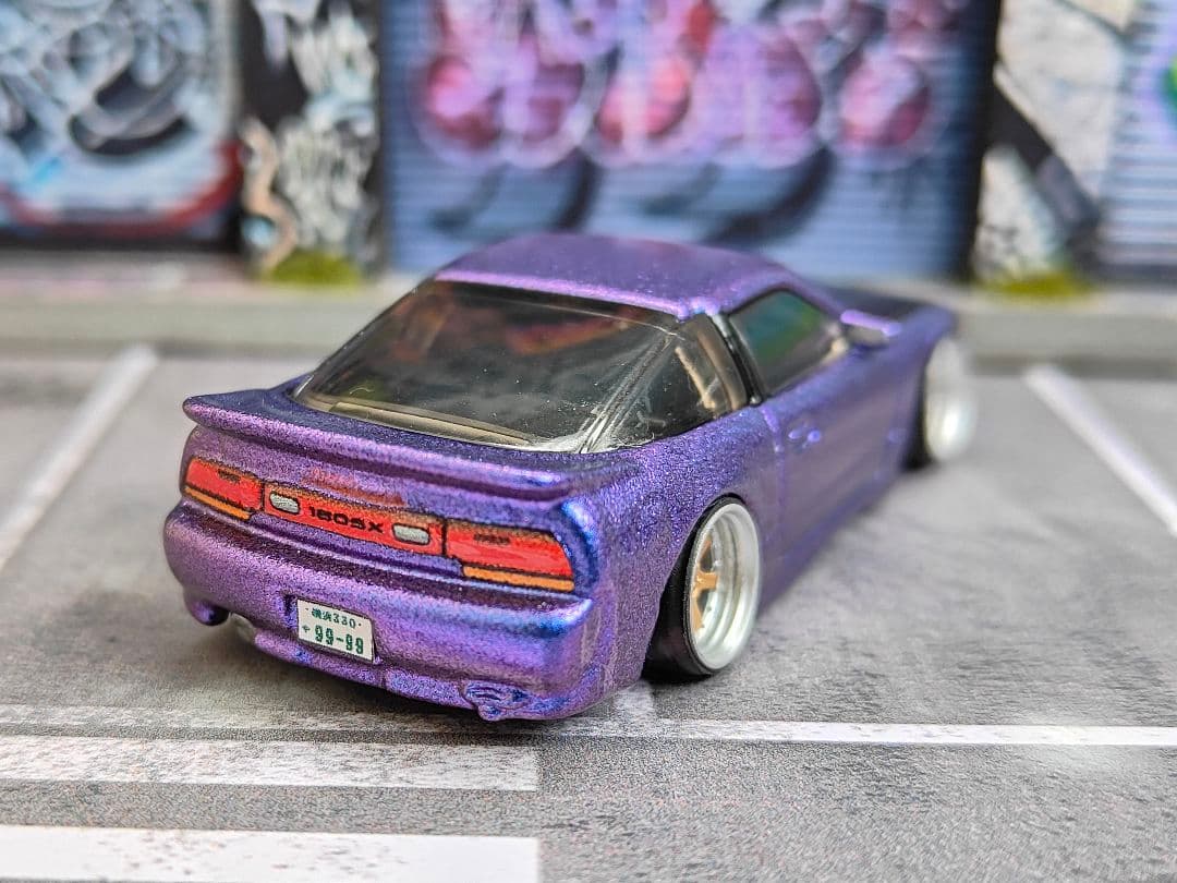 ホットウィールカスタム シルエイティ マジョーラ✩深リム☆トミカ改造