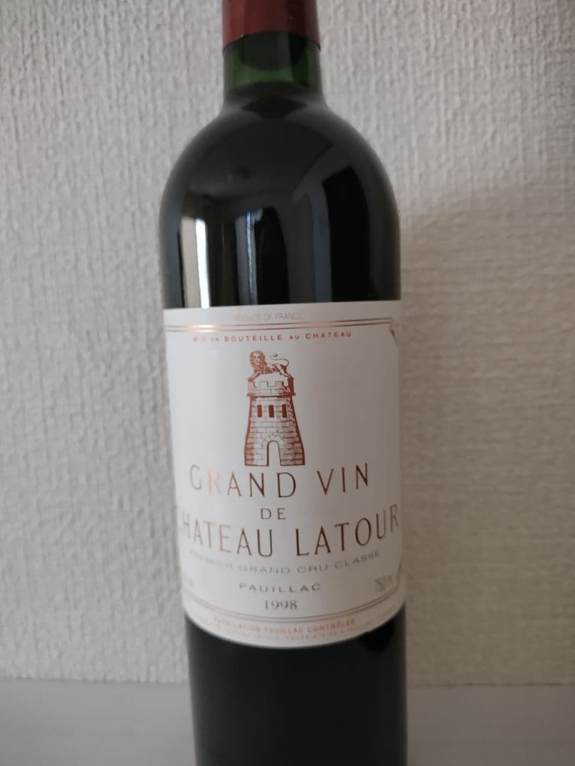 未開栓★シャトーラトゥール1998 Chateau 750lm