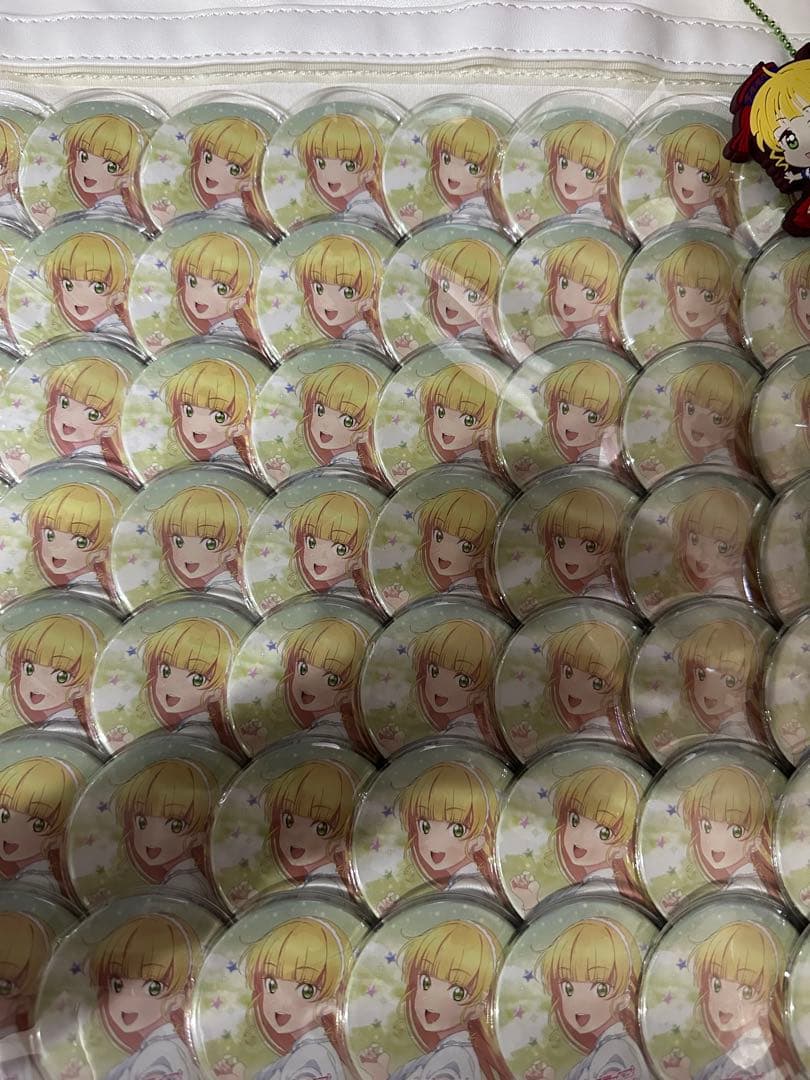 ラブライブ！スーパースター　平安名すみれ　缶バッジ　70個 ファンミ　2nd