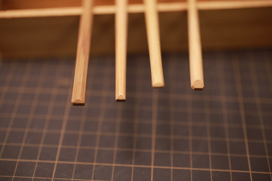 【即購入可】茶道具／無銘茶杓４本・桐箱２点／竹／名木杉／骨董／煎茶／古道具／工芸