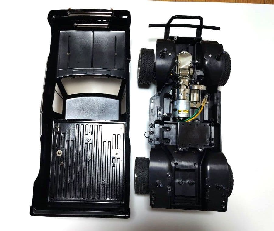 47361　RC ランドフリーダー マットブラック　CC-01　タミヤ　田宮模型