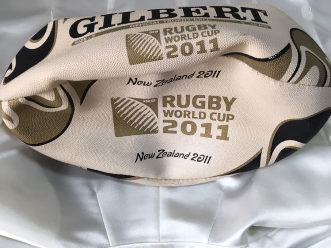 【SALE】ギルバート ラグビーワールドカップ　ラグビーボール　ニュージーランド