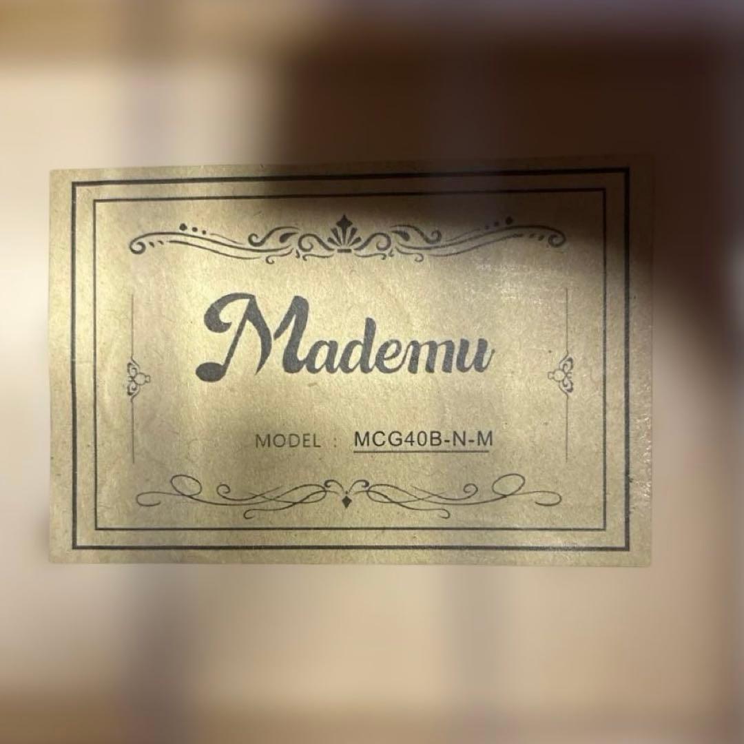 Mademu アコースティックギター　 MCG40B-N-M