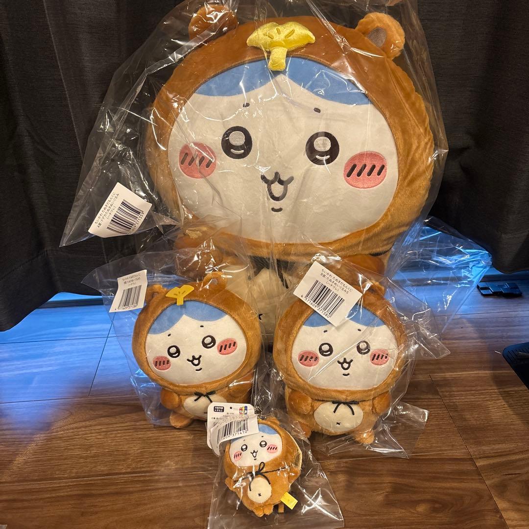 たぬきだもんくじ ハチワレA賞、B賞×2、Ｃ賞