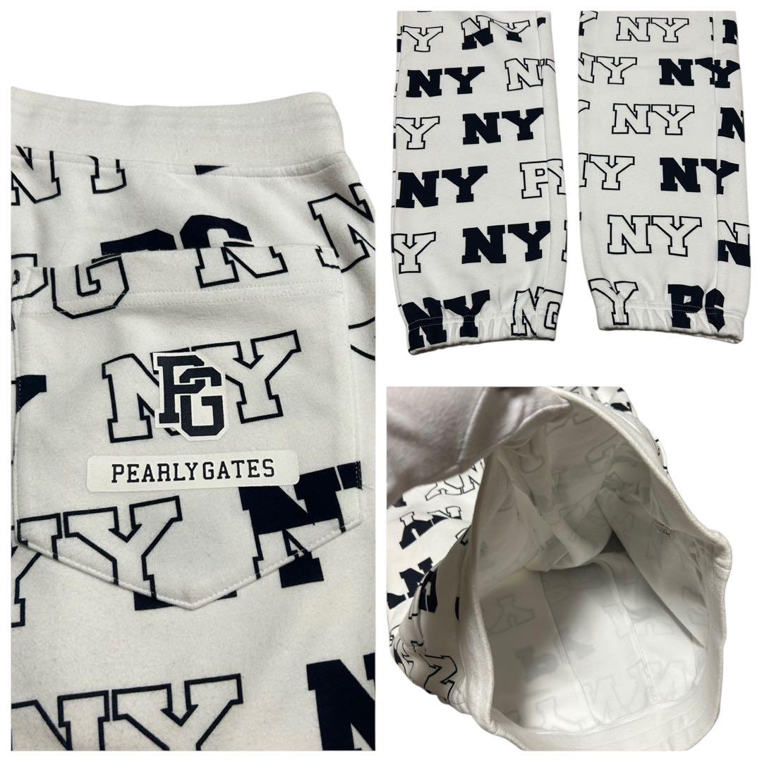 極美品‼︎◆PEARLY GATES◆裏起毛/スウェットパンツ/パーリーゲイツ/５