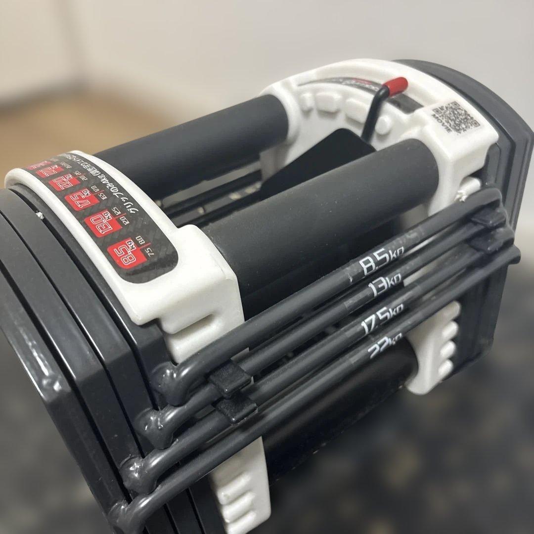 FIELDOOR 可変式 クイックダンベル　ブロックダンベル　22kg 15段階