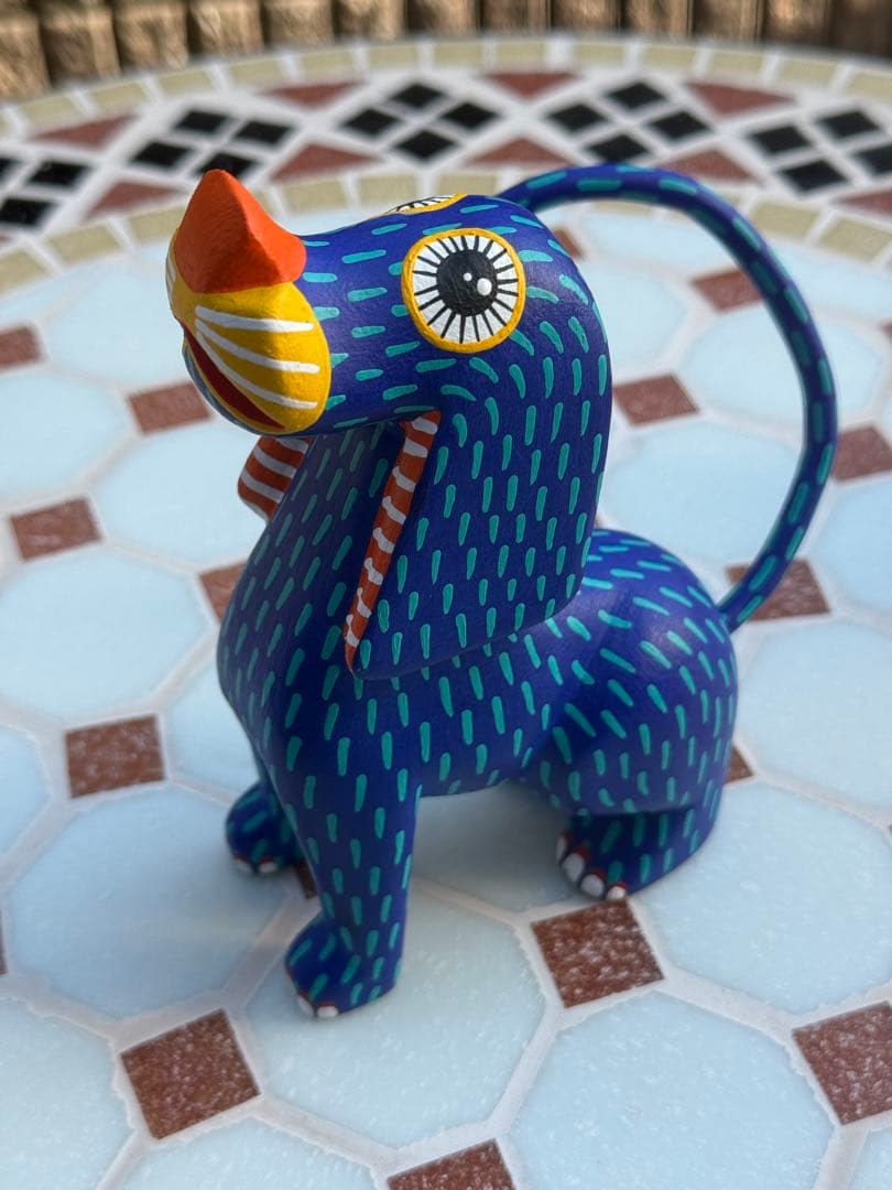 【一点物】オアハカの祈りを宿すダックスフンドアレブリヘ｜Luis Garcias