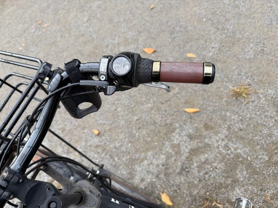 電動アシスト自転車 チャイルドシート付き ブラック