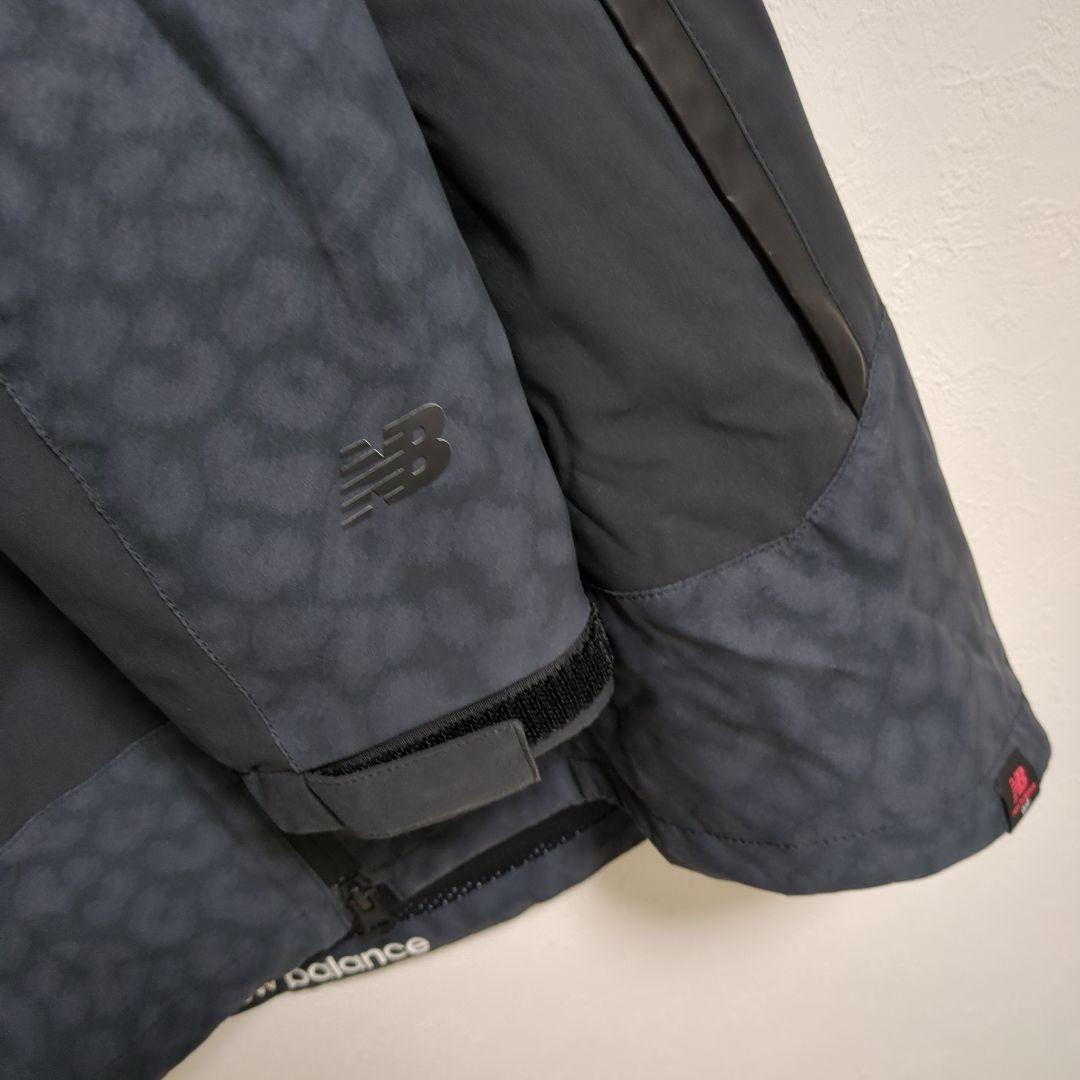 ニューバランスゴルフ　フルジップブルゾン　撥水ジャケット　レオパード柄　パーカー