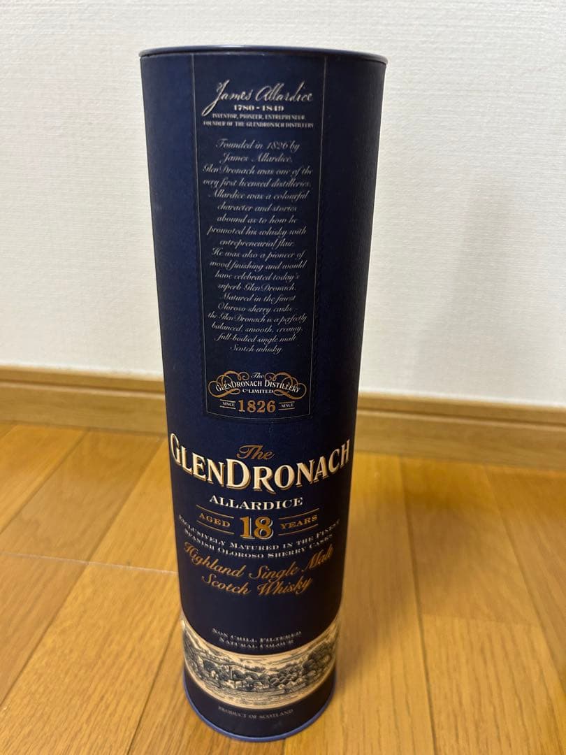 GlenDronach 18年*Billy walker version
