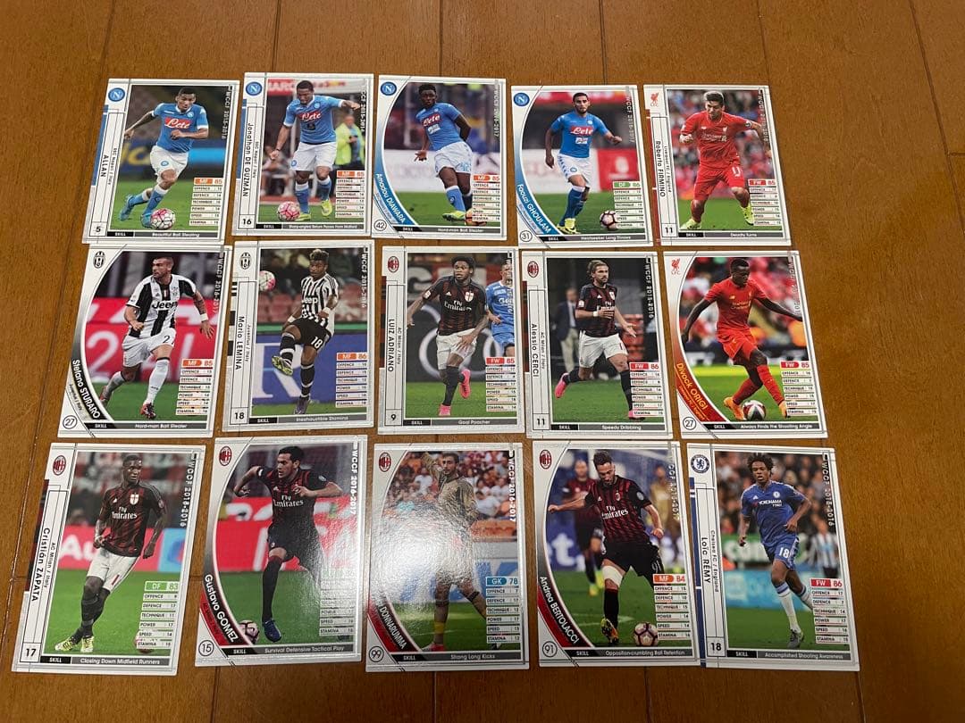 WCCF 引退品 まとめ売り 約100枚