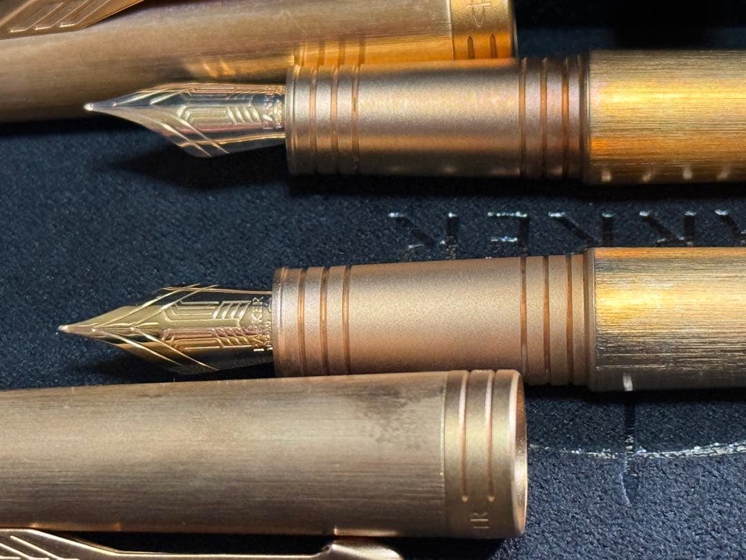 万年筆 パーカー プリミエ モノクローエディション ピンクゴールド F & M